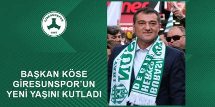 "Giresunspor Bu Şehrin Ortak Sevdası ve En Büyük Gururudur"